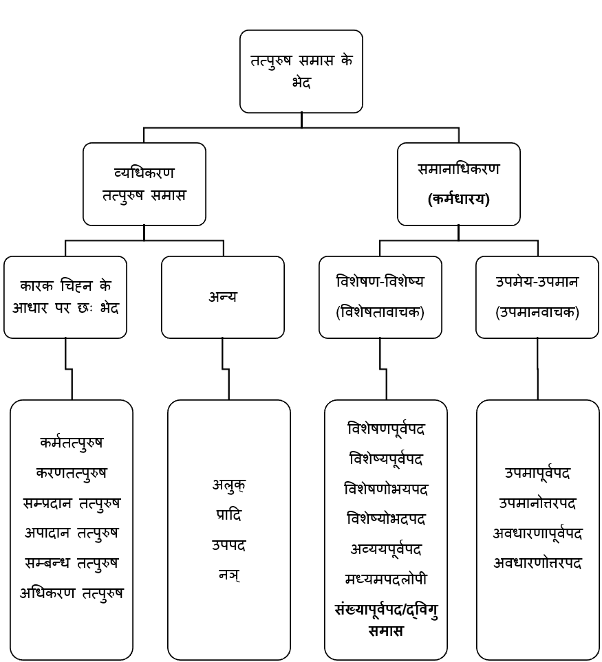 तत्पुरुष समास 